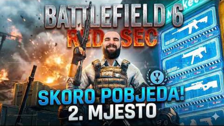 UMALO POBJEDA! Battlefield 6 REDSEC 🥈 2. MJESTO (OBEĆAVA!)