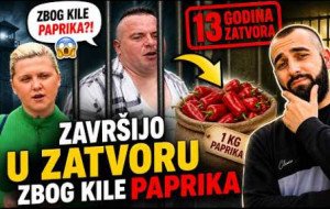 🌶️ Završijo U ZATVORU 13 GODINA zbog kile paprika