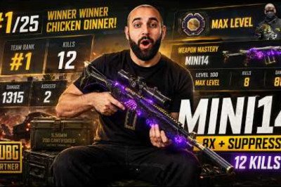 MINI14 + 8X + Suppressor = BRUTAL 👑 12 KILLS #1 PUBG Chicken Dinner