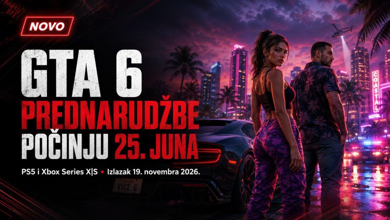 GTA 6 prednarudžbe zvanično počinju 25. juna