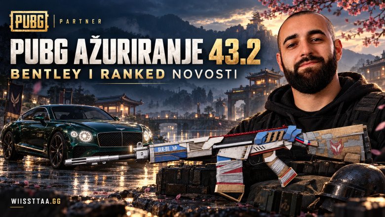 PUBG ažuriranje 43.2: Bentley, promjene za Ranked i najvažnije novosti