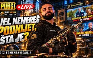 JEL NEMEREŠ PODNIJET, ŠTA JE? 🔥 PUBG 43.2 LIVE | No commentary 🎧 Mr. Black
